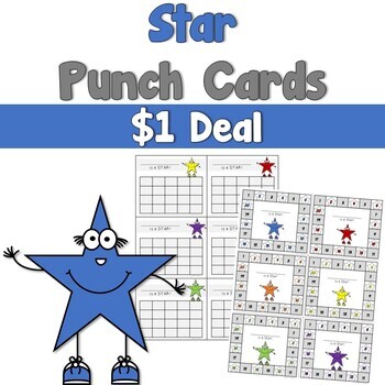 Star punch cards