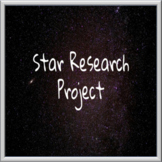 Star Research Project - A Guided Investigation Into Stars 