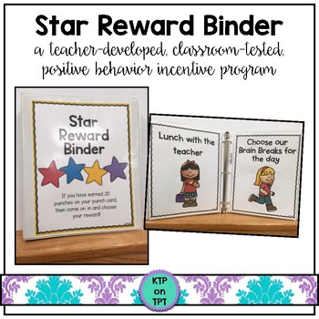 Preview of Star Reward Binder (Positive Behavior Incentive Program)
