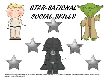 Preview of Star-Sational Social Skills for Speech-Language Pathologists