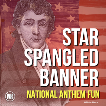 Preview of Star Spangled Banner Activity: National Anthem Reading & War of 1812 summary