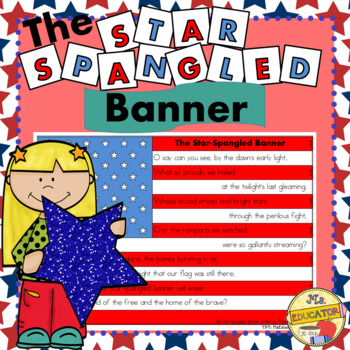 Preview of Star Spangled Banner & American Flag