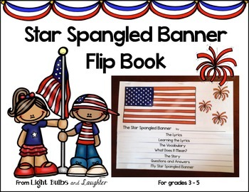 Preview of Star Spangled Banner Flip Book
