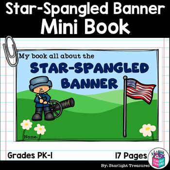 Preview of Star-Spangled Banner Mini Book for Early Readers: American Symbols