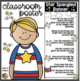 Star-Spangled Banner National Anthem Classroom Poster US Symbols