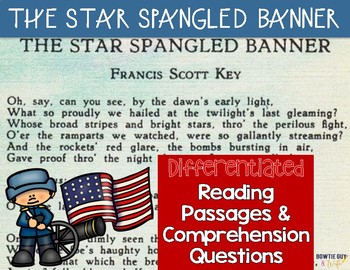 Preview of Star Spangled Banner Reading Passages: Leveled Texts for SS Integration