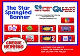 Star Spangled Banner STAR Quest for SMARTNotebook and iPads