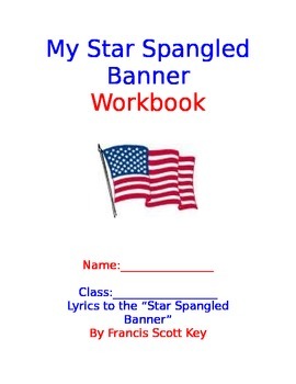 Preview of Star Spangled Banner Workbook