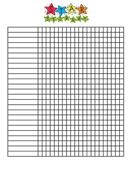 Preview of Star Student Behavior Chart