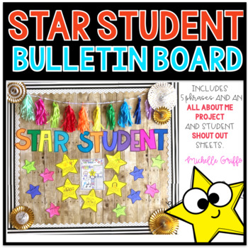 Star Student Bulletin Board Set Classroom Management Decorations Teacher 