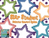 Star Student Crazy Straw Toppers