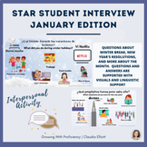 Star Student Interview January Spanish Class Interpersonal