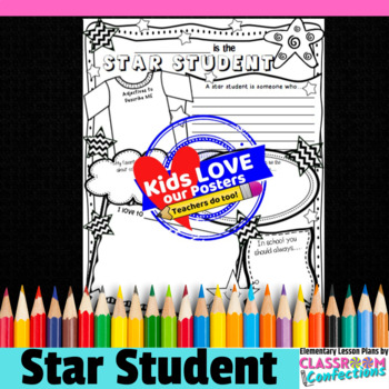 encourage students Homework Stars classroom display communication poster pen 