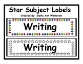 Star Subject Labels
