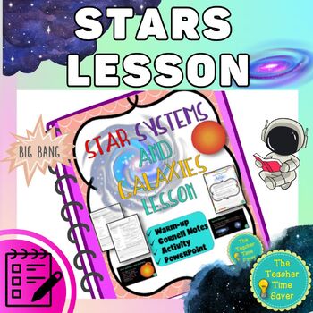 Preview of Star Systems and Galaxies Space Science Notes Activity Slides Lesson