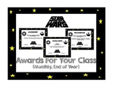 Star Wars Awards (Monthly/End of Year)