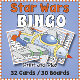 Star Wars Day BINGO Game - May the 4th Be With You