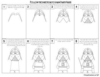 How to Draw Darth Vader
