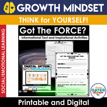 Preview of May the Fourth Be With You Reading and GROWTH MINDSET
