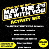 Star Wars Day Activity Set-Mystery Pixels, Word Search, Me