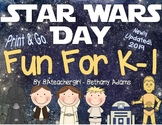 May the 4th - Fun for K-1 *Print & Go* Activities