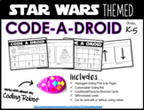 Star Wars Themed CODING Pack: Code-a-Droid with Blue-Bot B