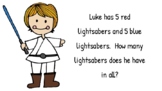 Star Wars "Doubles" Word Problems