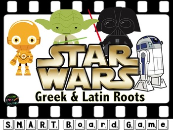 Preview of Star Wars Greek & Latin Roots Smartboard Games