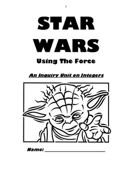 Preview of Star Wars Integers Unit