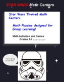 Star Wars Themed Math Centers - A Collaborative Group Activity