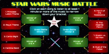 Preview of Star Wars Music Battle Bracket