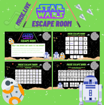 Preview of Star Wars Music Escape Room Game