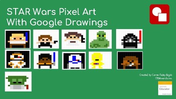 Star Wars Pixel Art By Stem Merch Teachers Pay Teachers