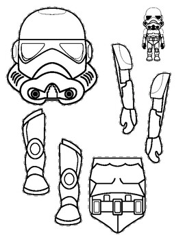 Preview of Star Wars Printable Crafts