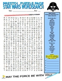 Star Wars Puzzle Pages (Wordsearch and Criss-Cross / May 4