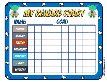 Star Wars Reward Chart by LearnersoftheWorld | Teachers Pay Teachers