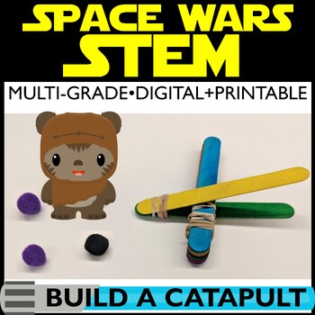 Preview of May the Fourth be with you Catapult STEM Challenge Space May 4th activities
