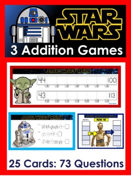 Preview of Star Wars Skip Counting:  Gr 1-2 - ADD