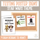 Star Wars Testing Poster Signs | We Are Testing Signs