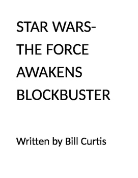 Preview of Star Wars-The Force Awakens Blockbuster