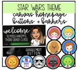 Star Wars Theme Canvas Homepage Buttons + Banner (With Tut