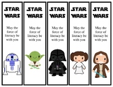 Star Wars Theme Printable Bookmarks 30 different