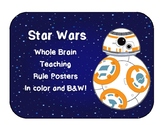 Star Wars Themed Whole Brain Teaching Rule Posters