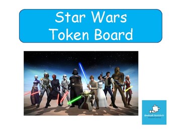 Preview of Star Wars Token Board / Autism / Token Economy