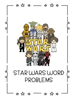 Preview of Star Wars Word Problems