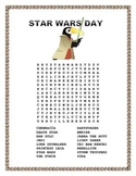 Star Wars -  Word Search-" May The Fourth Be with You"