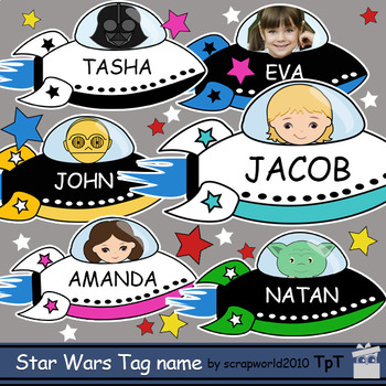 star wars theme tag name by scrapworld2010 teachers pay
