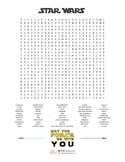 Star Wars wordsearch - May the force (or fourth) be with you