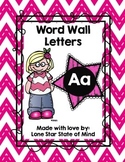 Star Word Wall Letters