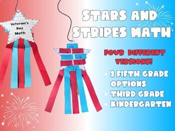 Preview of Star and Stripes Math